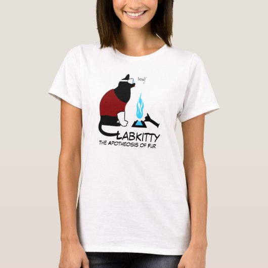T-shirt Logo LabKitty (v 2.0) (Devant)