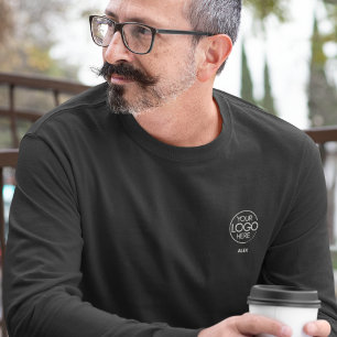 T-shirt Logo long manches élégamment Élégant