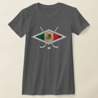 Logo Mexicain De Hockey Drapeau, Avec Impression D
