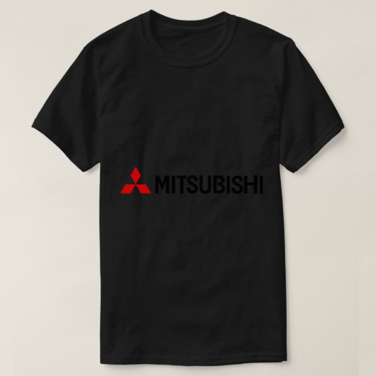 T-shirt Logo Mitsubishi Sticker (Design devant)