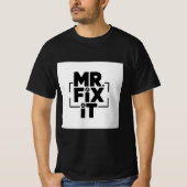 T-shirt Logo moderne M. Fix It (Devant)