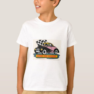 T-shirt Logo modifié par coupé juste de DANBURY Racearen
