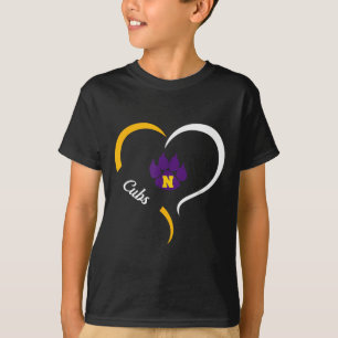 T-shirt Logo Nevada Cubs Demi Coeur Slogan Hs