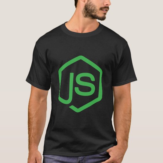 T-shirt Logo Nodejs JavaScript Web Developer (Devant)