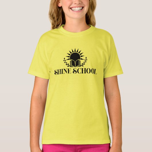 T-shirt logo noir (Devant)