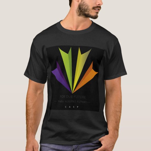 T-shirt : Logo noir et grand (Devant)