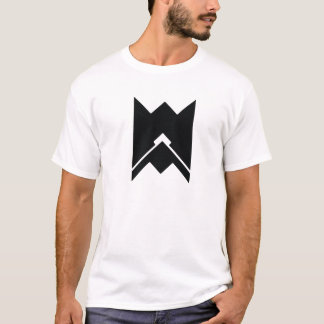 T-shirt Logo noir simple et moderne