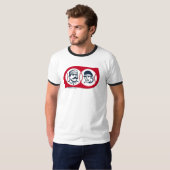 T-shirt Logo Nostalgie de Baseball de Bob Laughlin (Devant entier)