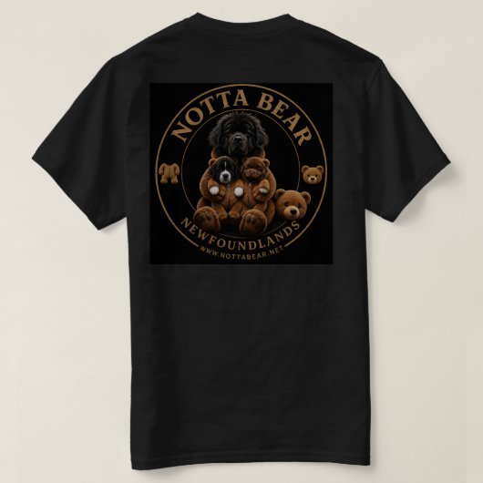 T-shirt logo Notta Bear Bear (Design dos)
