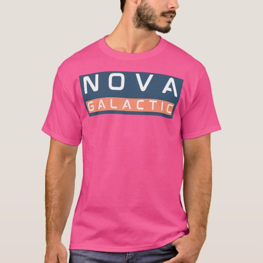 T-shirt Logo Nova Galactic Clean (Devant)
