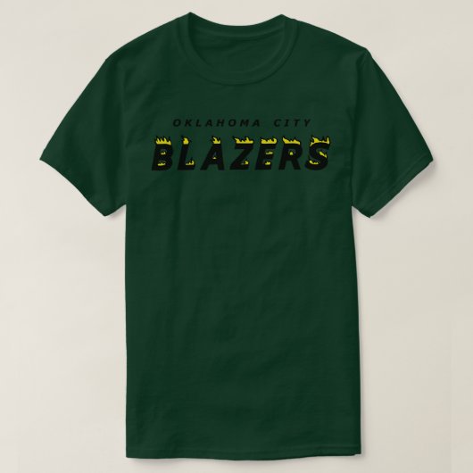T-shirt Logo Oklahoma City Blazers (Design devant)