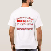 T-shirt Logo original d'affaires de couperets de pasteurs (Dos)