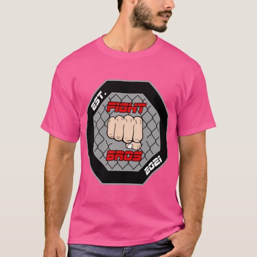 T-shirt Logo original de Fight Bros (Devant)