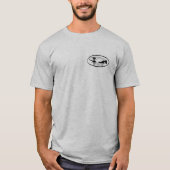 T-shirt Logo Oval Royal Hill Chest (Devant)