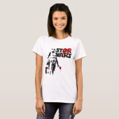 T-shirt Logo Parodie Stop Wars (Devant entier)