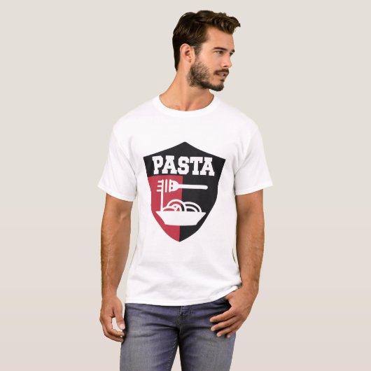 T-shirt Logo PASTA Shield (Devant entier)