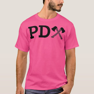 T-shirt Logo PDAxe noir