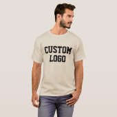T-shirt Logo personnalisé (Devant entier)