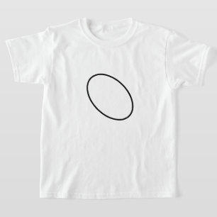 T-shirt Logo personnalisé simple et élégant ici société T