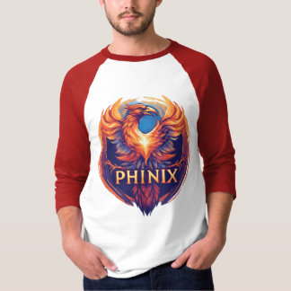 T-shirt Logo Phinix Phoenix élégant - Renaissance et crois