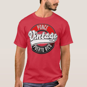 T-shirt Logo Ponce Porto Rico vintage