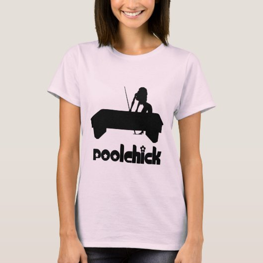 T-shirt Logo PoolChick (Devant)
