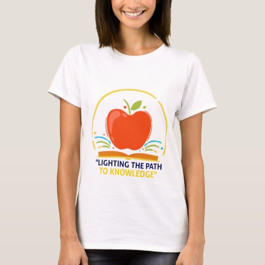 T-shirt Logo pour enseignants (Devant)