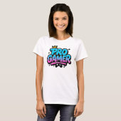T-shirt Logo PRO GAMER Graffiti (Devant entier)