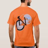 T-shirt Logo psychédélique T de CycleNuts (Dos)