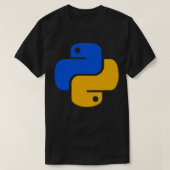 T-SHIRT LOGO PYTHON AWESOME (Design devant)