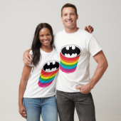 T-shirt Logo Rainbow de Batman (Unisexe)