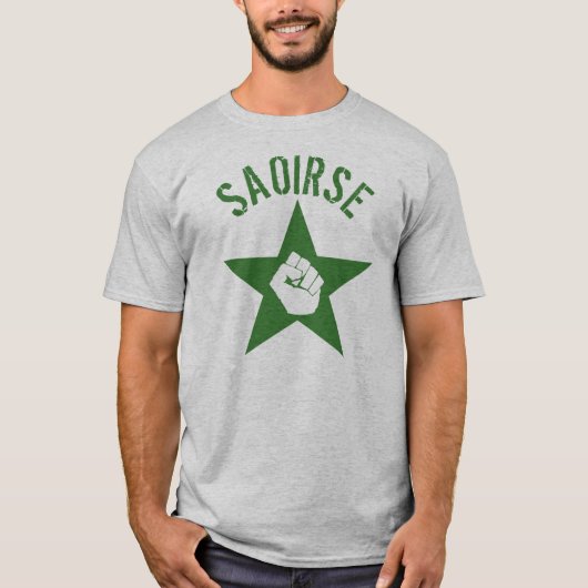 T-shirt Logo républicain d'armée de Saoirse Iirsh (Devant)