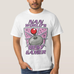 T-shirt Logo rétro du meilleur joueur de Nan World