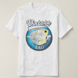 T-shirt Logo rétro vintage Bali