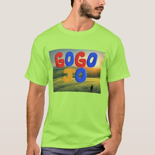 T-shirt Logo Rewind GoGoJo (Devant)