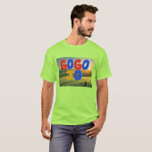 T-shirt Logo Rewind GoGoJo (Devant entier)