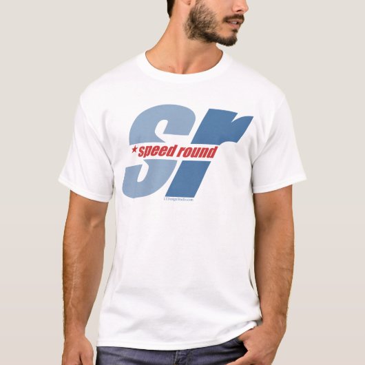 T-shirt Logo rond 2010 de vitesse (Devant)