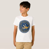 T-shirt Logo rond DAFFY DUCK™ (Devant entier)