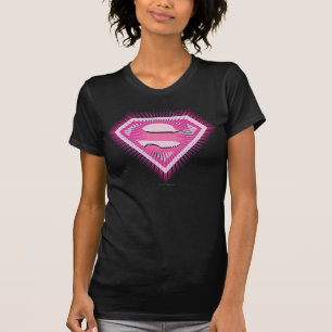 T-shirt Logo rose de Supergirl