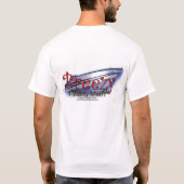 T-shirt Logo rouge de bateau de BBW (Dos)