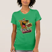 T-shirt Logo Scooby-Doo "Scooby Snacks" (Devant)