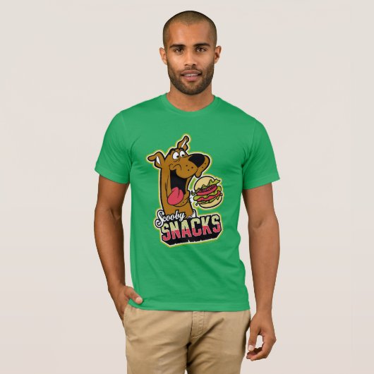 T-shirt Logo Scooby-Doo "Scooby Snacks" (Devant entier)