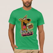 T-shirt Logo Scooby-Doo "Scooby Snacks" (Devant)