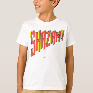 T-shirt Logo Shazam Rouge/Jaune