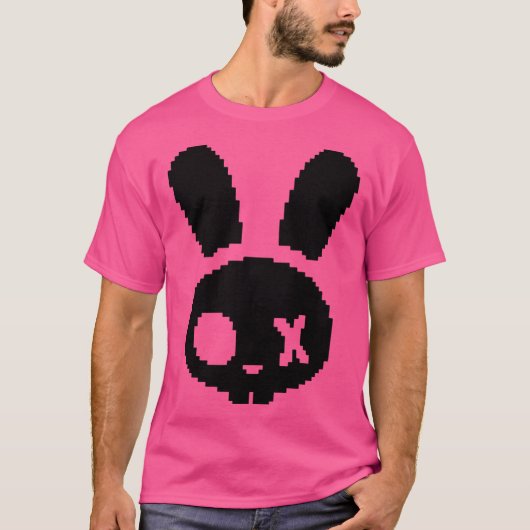 T-shirt Logo Skeleton Bunny (Devant)