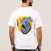 T-shirt Logo Sober124 avec le pêcheur à  la ligne (Dos)