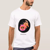 T-Shirt logo Space Cat (Devant)