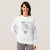 T-shirt Logo super fille Fancy Silver (Devant entier)