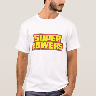 T-shirt Logo Super Powers™ Jaune