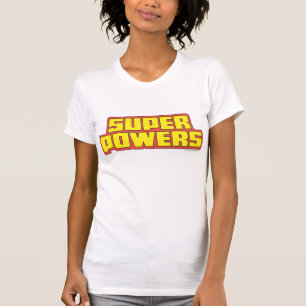 T-shirt Logo Super Powers™ Jaune
